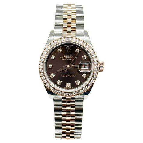 rolex datejust 28mm chocolate